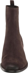 Sam Edelman Bronson Warm Mocha Pull On Stacked Heel Pointed Toe Fashion Boots