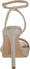 Sam Edelman Jade Jute Rounded Open Toe Stiletto Heeled Ankle Strap Dress Sandals