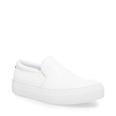 Steve Madden Gills-C womens Sneakers White Slip On Tennis Shoes