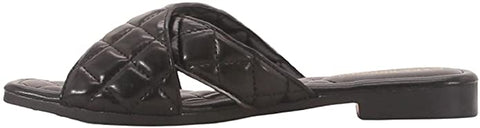 Cape Robbin ALANIS Classic Slip-On Comfort Slide Sandals Black (9, Black)