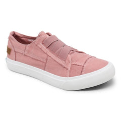 Blowfish Malibu Marley Dusty Pink Color Washed Canvas Canvas Slip On Sneaker