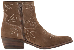 Lucky Brand Women's Floriniah Ankle Boot Pointed Toe Western Ankle Booties