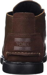 Toms Navi Moc Chukka Water Resistant Chicory Brown Slip On Rounded Toe Boots
