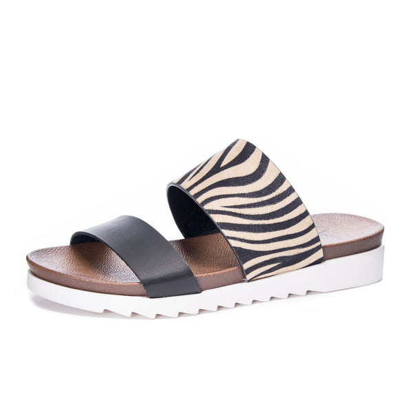 Dirty Laundry by Chinese Laundry Coastline Natural Slide Mule Flat Sandals