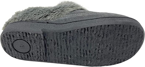 Clarks Womens Faux Fur Lined Clog Slipper Warm Cozy Indoor Outdoor Plush Slipper