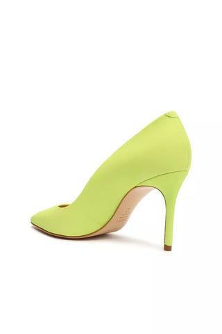 Schutz Lou Green Fresh Stiletto Heel Slip On Pointed Toe Fashion Dress Pumps