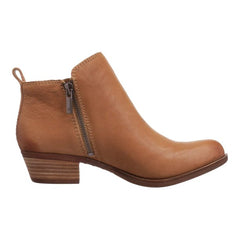 Lucky Brand Basel Low Cut  Almond-Toe Ankle Booties WHEAT