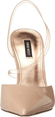 Nine West Fames3 Light Mauve Slip On Pointed Toe Stiletto Heel Fashion Pumps