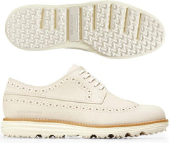 Cole Haan Original Grand Wing Oxford Golf Waterproof Pumice Stone Sneakers