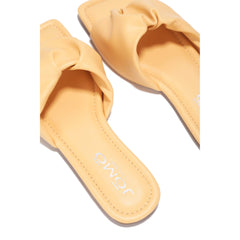 Cape Robbin JOMO Rangoon Sandals Slides Womens Open Toe Mule Slip On Slide Shoes