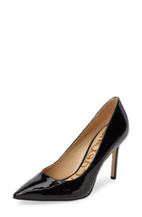 Sam Edelman Hazel Stiletto Dress Pointy Toe Pump Black Patent Pumps