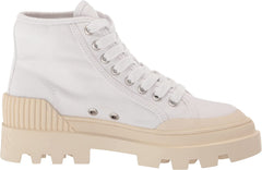 Circus by Sam Edelman Ivey Bright White Lace Up High Top Padded Insole Sneakers