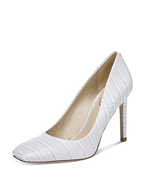 Sam Edelman Beth Pebble Grey Stiletto Heel Pointed Toe Slip On Fashion Pumps