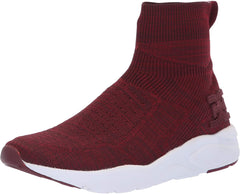 Sam Edelman Tara Knit Stretch Slip-on Sock Fitted Rounded Toe Sneakers WINE
