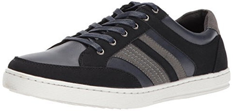 Unlisted by Kenneth Cole Men's Design 30507 Black/Navy Lace Up Low Top Sneakers