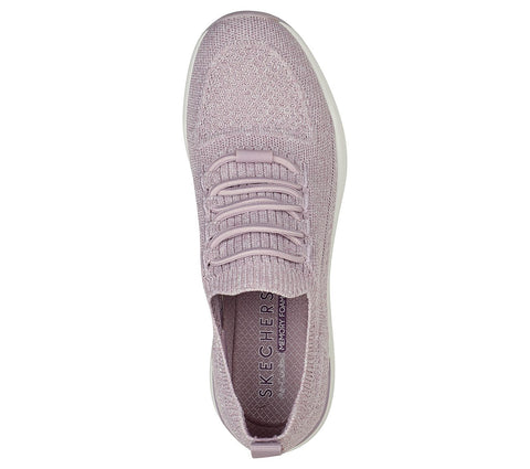 Skechers Billion Woven Walks Fashion Slip On Platform Rounded Toe Casual Tennis 9.5