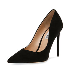 Steve Madden Vala Black/Black Fashion High Heel Pointed Toe Stiletto Pumps