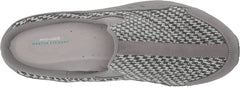 Easy Spirit Travel Time Round Closed-Toe Slip On Mule Clog Grey Wide (9.5, Grey)