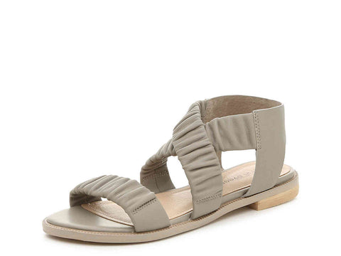Kelsi Dagger Ryder Clove Open Slip On Leather Lined Cushioned Sole Sandals