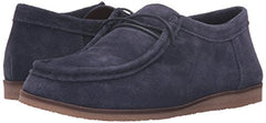 Lucky Brand Acaciah Moccasin Blue Suede Lace Up Fashion Flat Leather Shoes