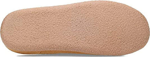 Clarks Stylish Baseball Stiching Cinnamon Plush Sherpa Lined Rounded Toe Suede Clogs