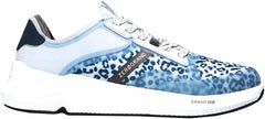 Cole Haan Zerogrand Winner Tennis Blue/Leopard Lace Up Low Top Sneakers