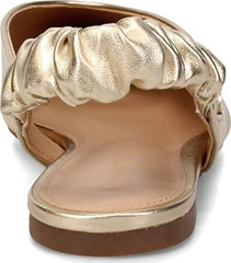 Circus by Sam Edelman Omina Gold Slingback Strap Pointed Toe Ballet Flats