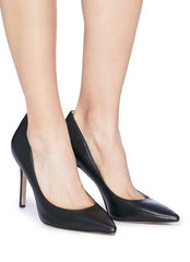 Sam Edelman Hazel Stiletto Dress Pointy Toe Pump Black Patent Pumps