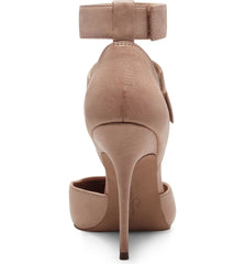 Jessica Simpson Cassiya Natural Nude Pointed Toe Strappy High Heeled Pumps