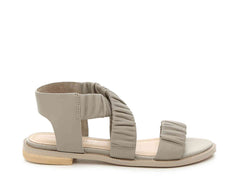 Kelsi Dagger Ryder Clove Open Slip On Leather Lined Cushioned Sole Sandals