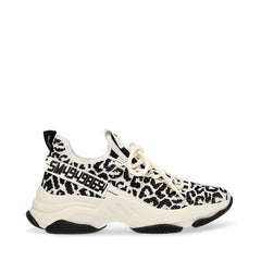 Steve Madden MAXIMA Leopard Platform Boyfriend Chunky Lace Up Sneakers