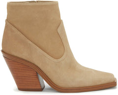 Vince Camuto Amtinda Tortilla Squared Toe Ankle Block Heeled Fashion Booties