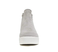 Soda Taylor Nubuck Hight Top Slip On Fashion Sneakers Light Grey