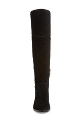 Vince Camuto Kreesell2 Black Fashion Pointed Toe Suede Knee High Boots Wide Calf