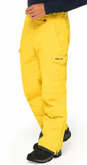 Arctix Men's Snow Sports Cargo Pant 34 Bamboo Yellow