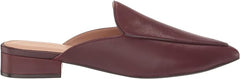 Cole Haan Piper Bloodstone Leather Pointed Toe Slip On Classic Mules Shoes