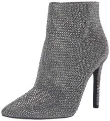 Jessica Simpson Women's Pelina3 Pewter Multi Glitter Pumps Ankle Bootie