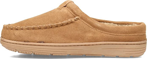 Clarks Men's Slipper Suede Sherpa Lined Clog Slippers for men Indoor/Outdoor Slip-Ons