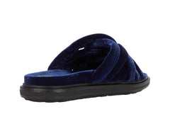 Sam Edelman Vaugn 2 Grape Strappy Slip On Open Toe Slides Flats Sandals