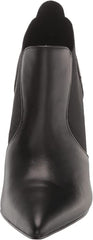 Nine West Kaia Black1 Pointed Toe Stiletto High Heel Leather Dress Ankle Boots