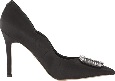 Sam Edelman Harriett Black Pointed Toe Slip On Stiletto Heel Fashion Pumps