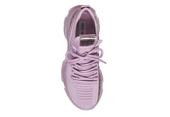 Steve Madden Women's Maxima Sneaker Lilac Purple Lace Up Boyfriend Sneakers