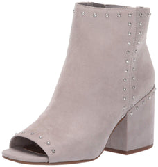 Circus by Sam Edelman Fog Grey Kathi Microsuede Studded Open Toe Ankle Boots
