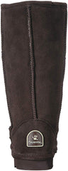 Bearpaw Women's Elle Tall Chocolate Fur Lined Winter Fashion Boot