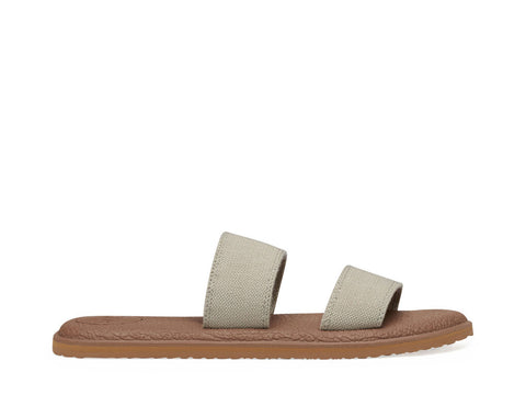 Sanuk Yoga Gora Peyote Lightweight Slip On Cushioned Faux Leather Slippers