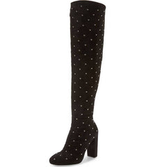 Jessica Simpson Bressy Studded Over The Knee Block Heel Tall Boots