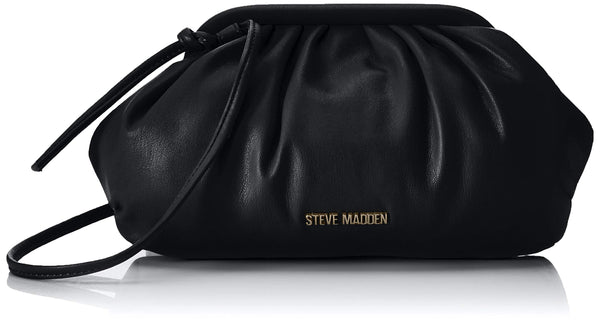 Steve Madden Nikki Clutch Crossbody Black Wristband Handbag