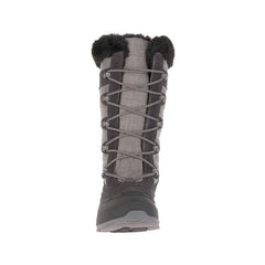 KAMIK SNOVALLEY 4 CHARCOAL High Rise Waterproof Plush FauxFur Collar Winter Boot