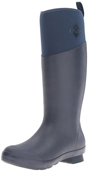 Muck Tremont Wellie Blue Tall Rubber Women's Cold Winter Snow Boots (6)