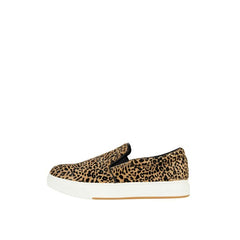 Steve Madden Coulter-L Slip On Loafer Sneakers Leopard